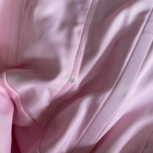 SOLD - DO NOT BUY y2k Tony Bowls le Gala Pink Beaded Fairy Prom Dress - sz 6 - Picture 14 of 14